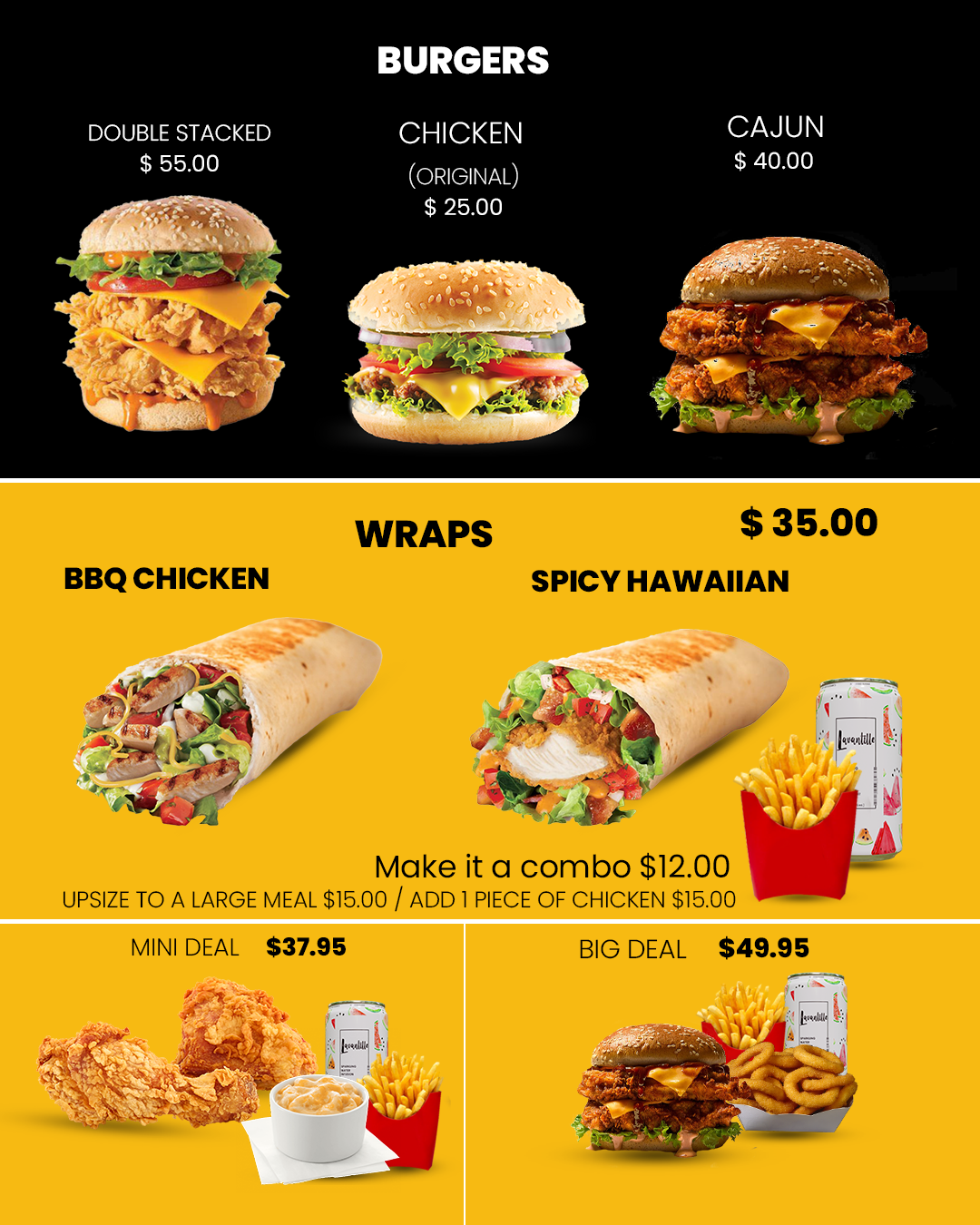 Burger Flyer Advertisement