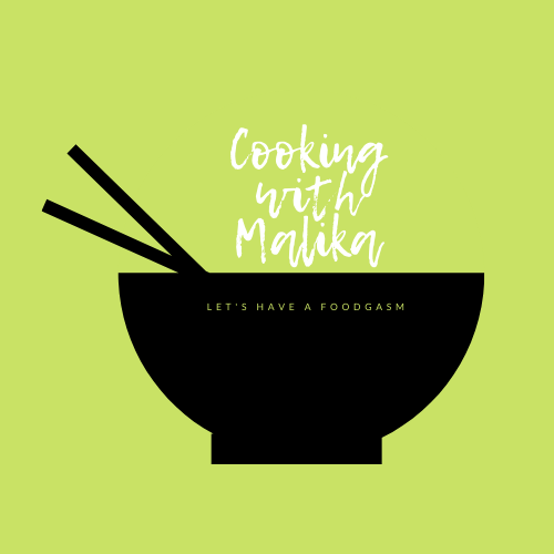 Cooking With Malika Logo Design